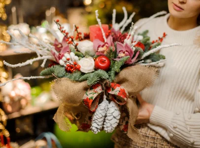 décoratiosnd de fleurs à Saint-Arnoult-en-Yvelines dans les Yvelines 78